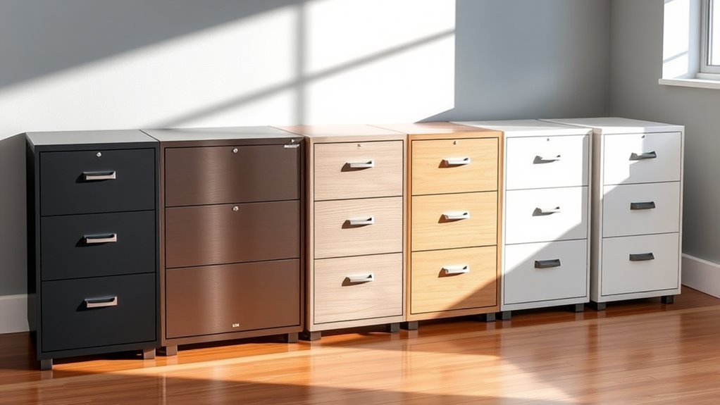 best three drawer file cabinets