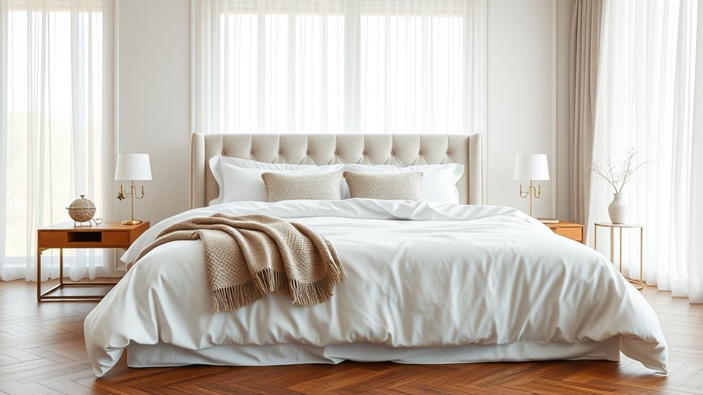 elegant large bed styles