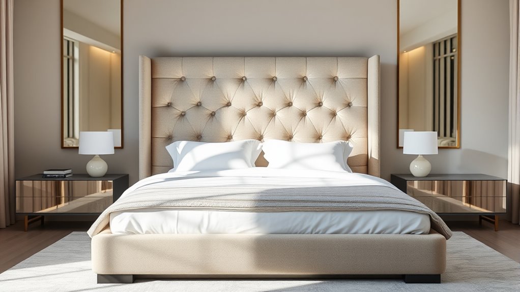 elevate headboard for balance