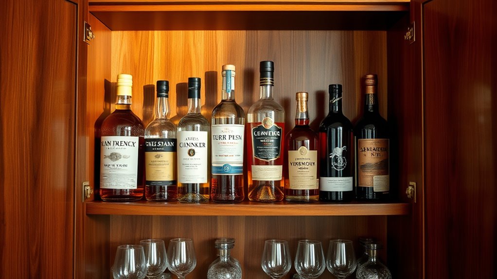 essential spirits for mixing