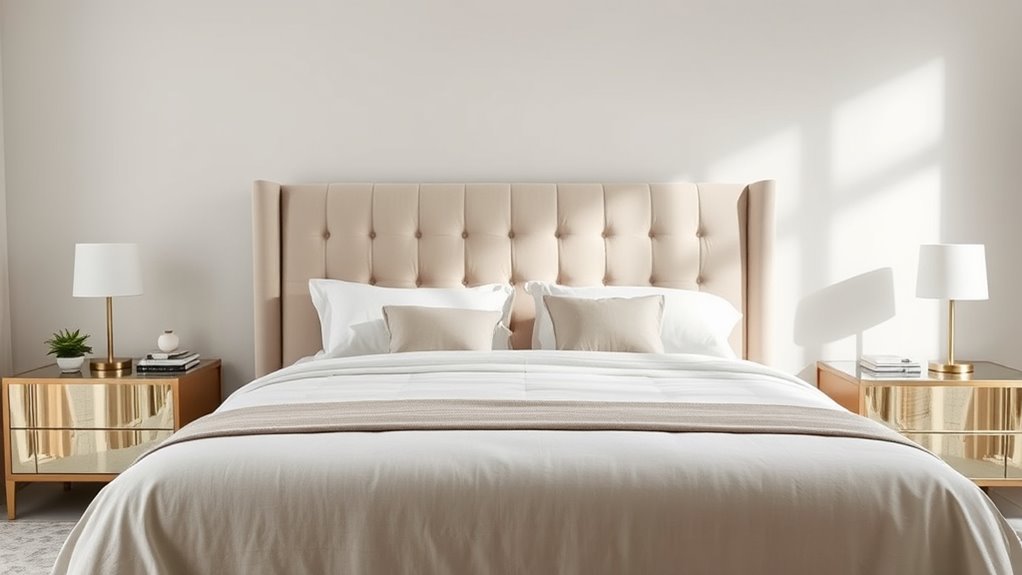 king headboard on queen