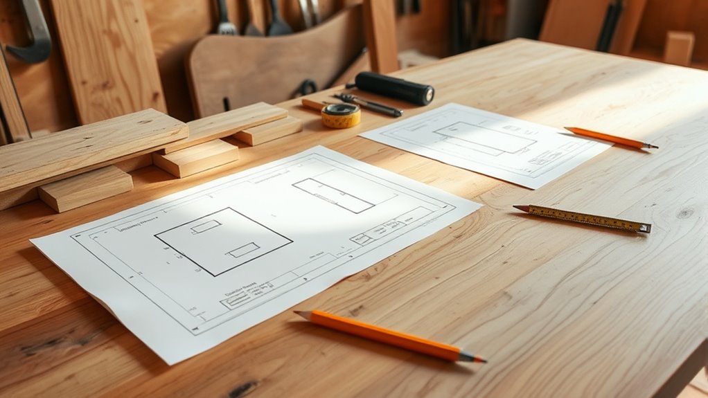 plan measure material selection