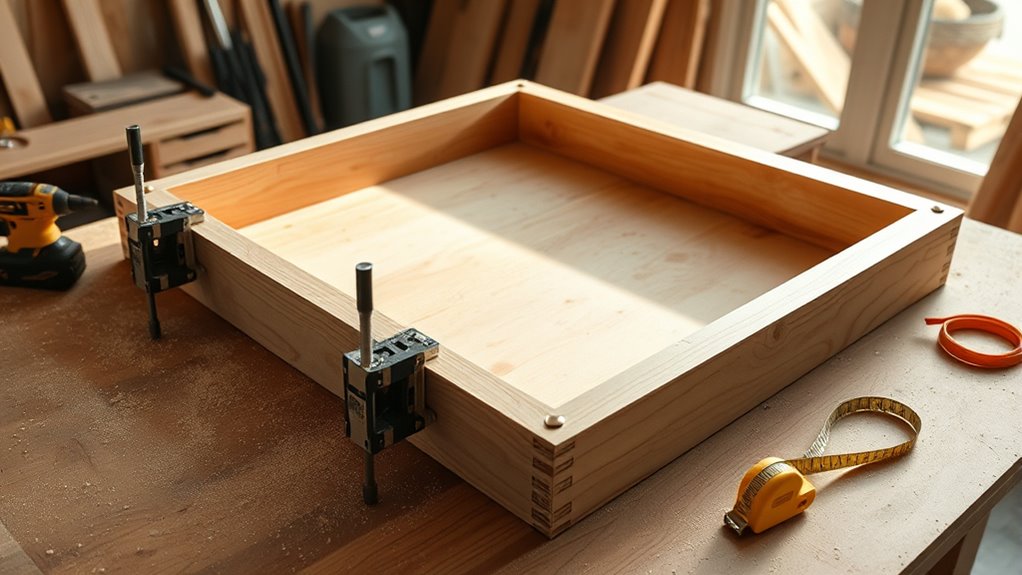 precise cuts ensure sturdy assembly