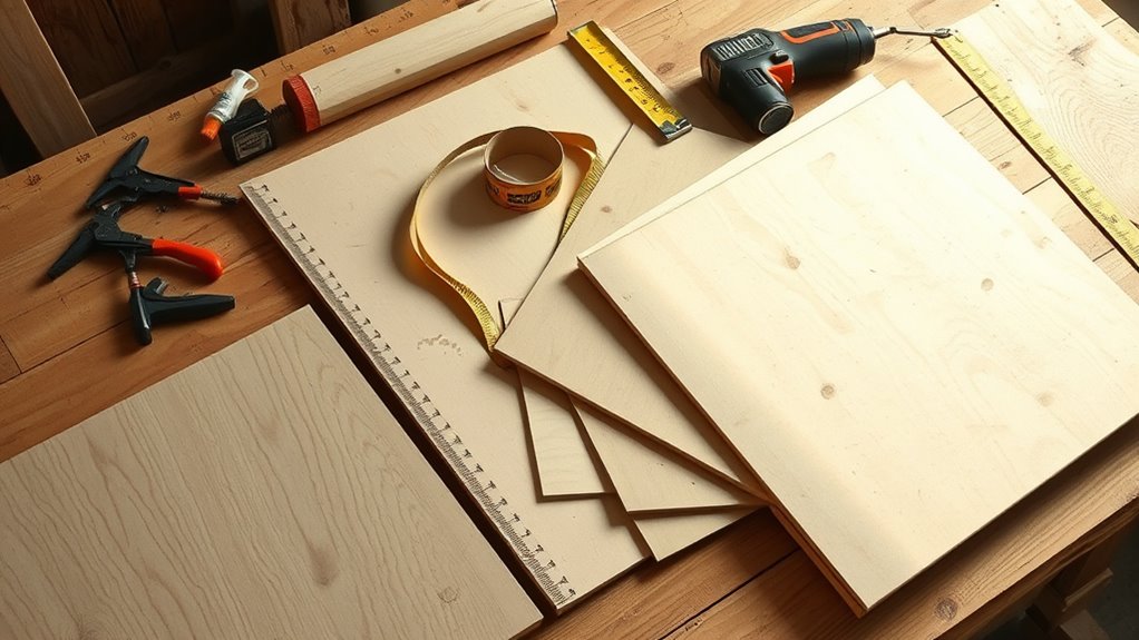select quality materials and tools