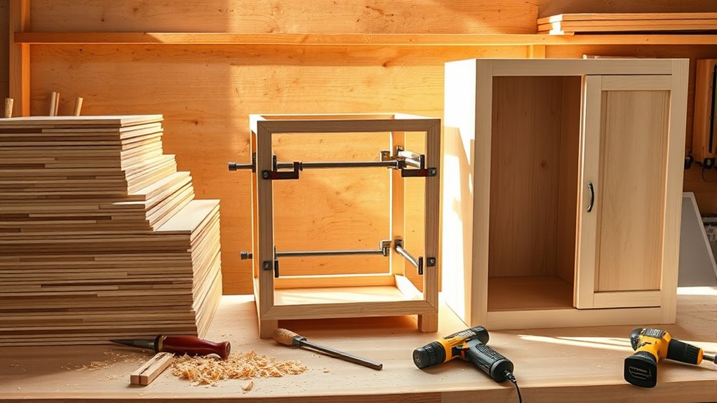 simple cabinet building instructions
