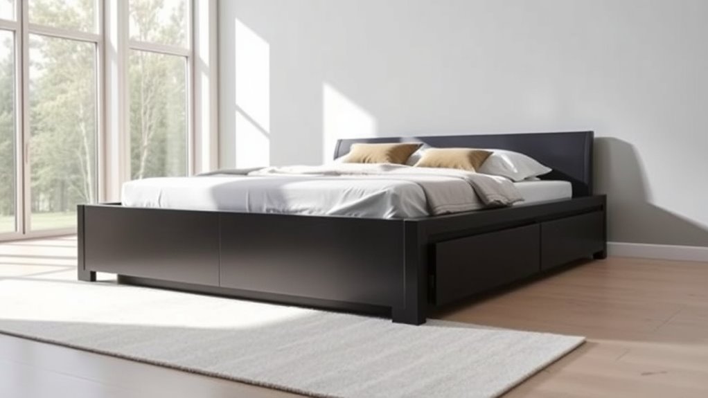 sleek storage minimalist design