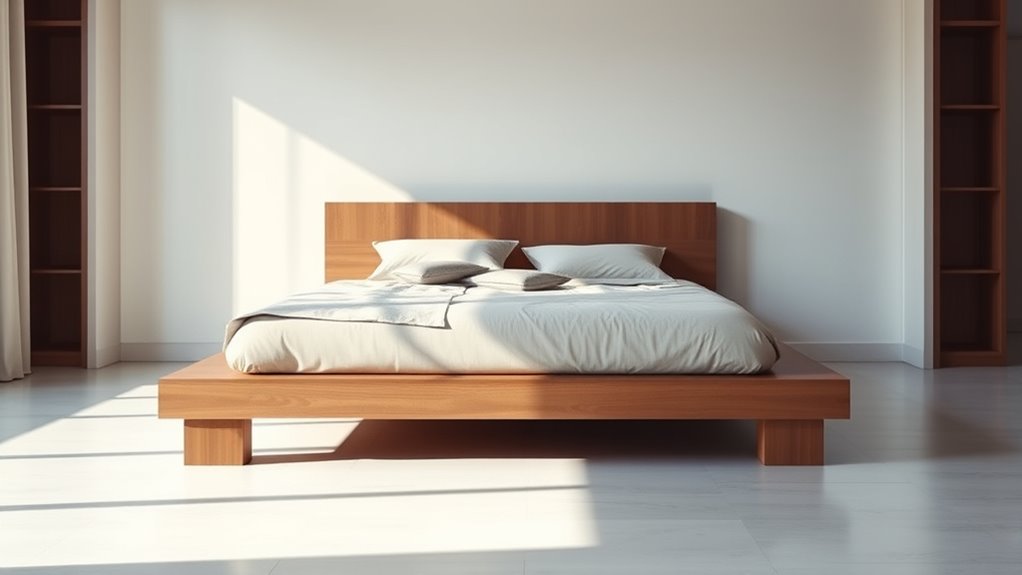 sleek supportive space saving platform
