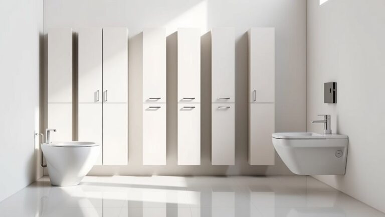 slim small bathroom cabinets