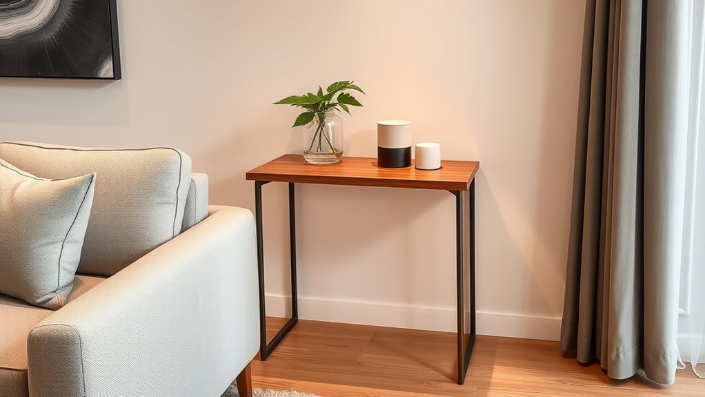 space efficient corner storage
