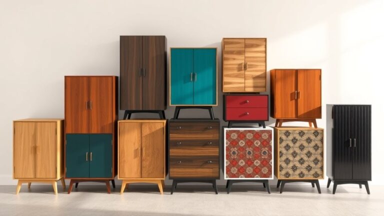 stylish cabinet door storage
