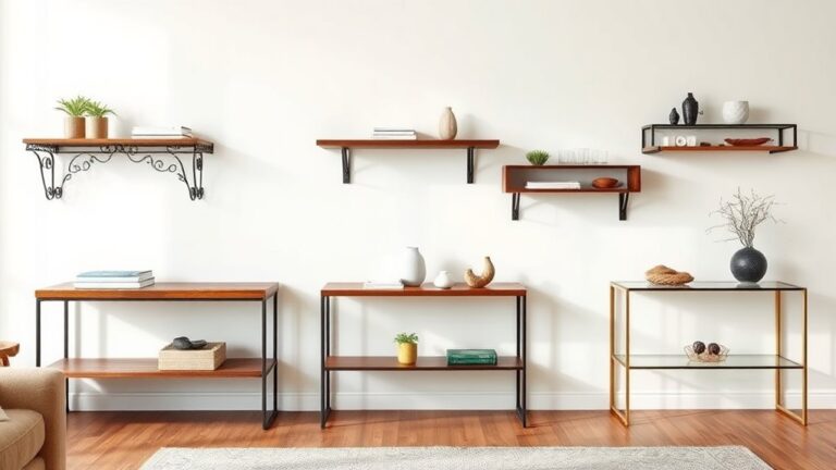 top console table options