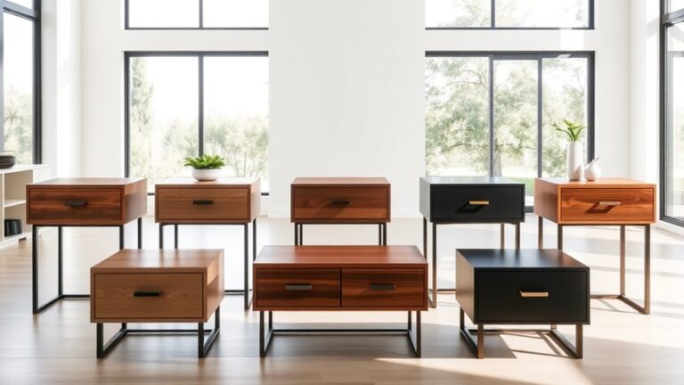 top drawer end tables