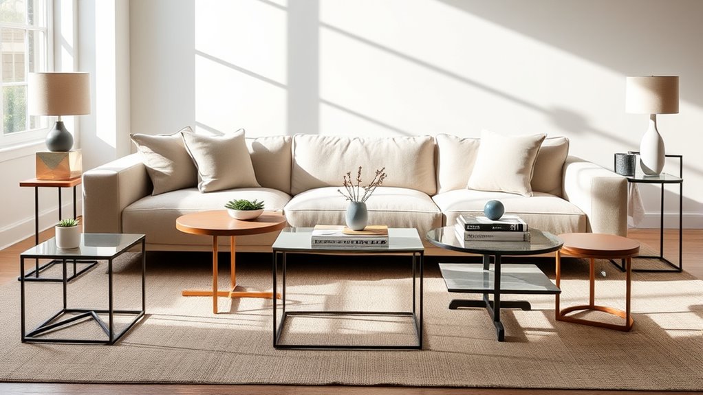 top modern living room tables