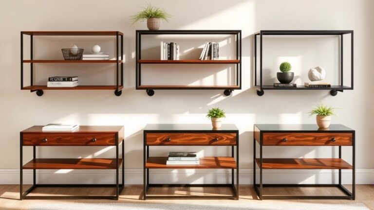 top shelves for side tables