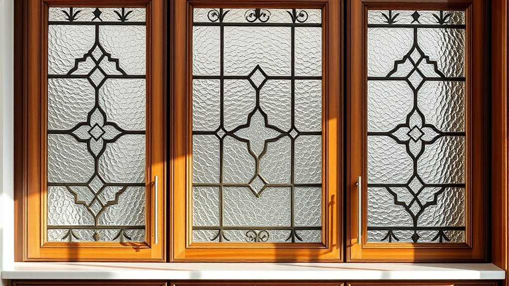 vintage inspired decorative glass